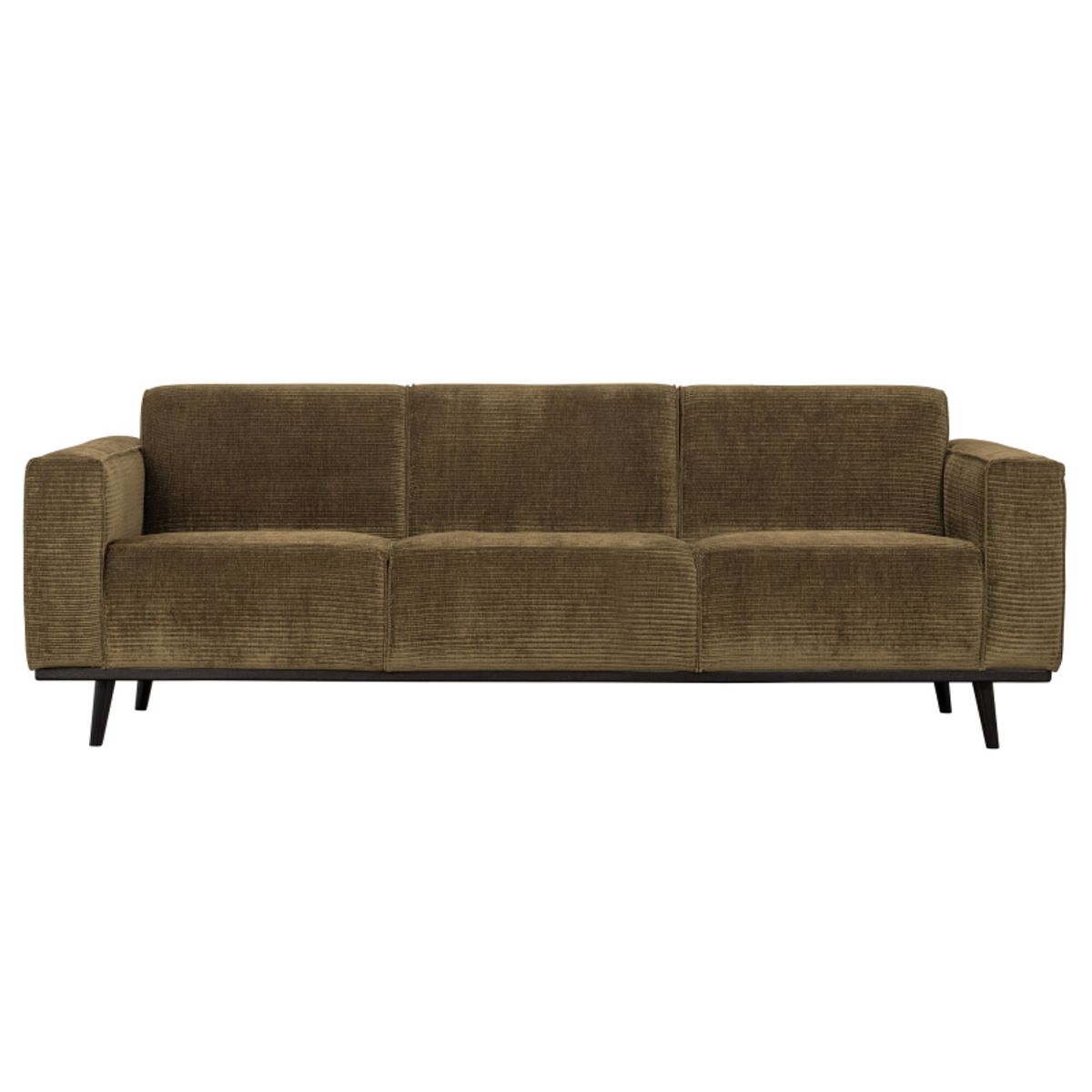 Statement 3-pers Sofa 230 cm Flat Rib - Rock