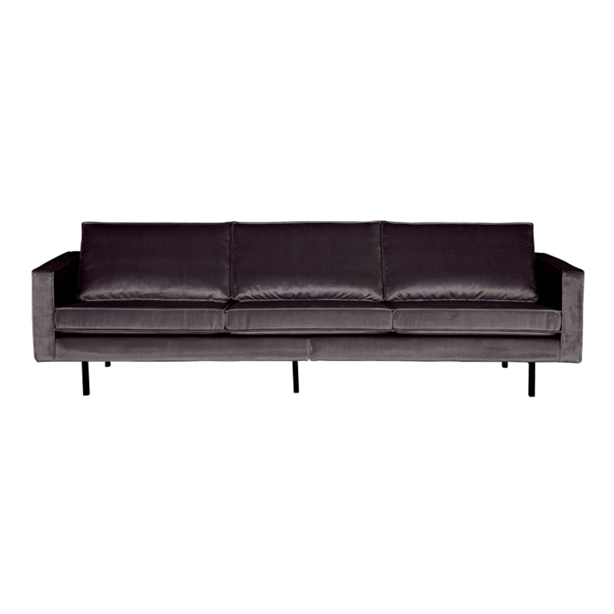 Rodeo 3-pers Sofa Velour - Anthracite