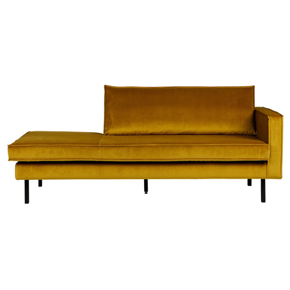 Rodeo Daybed Højrevendt Velour - Ochre