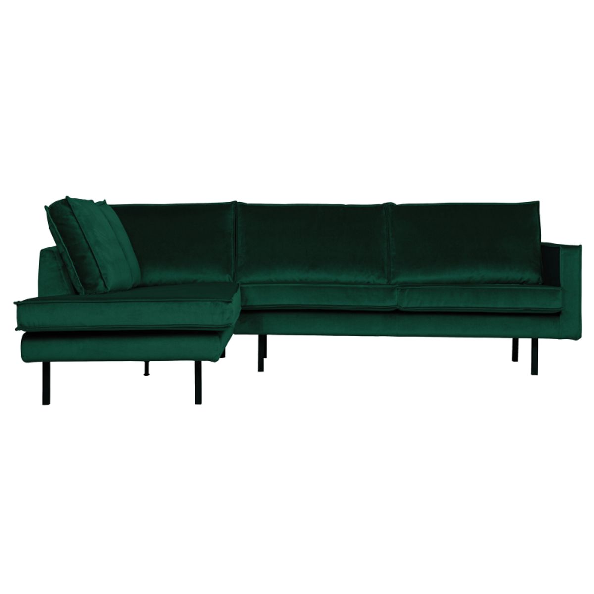 Rodeo Hjørnesofa Venstrevendt Velour Forest - Green