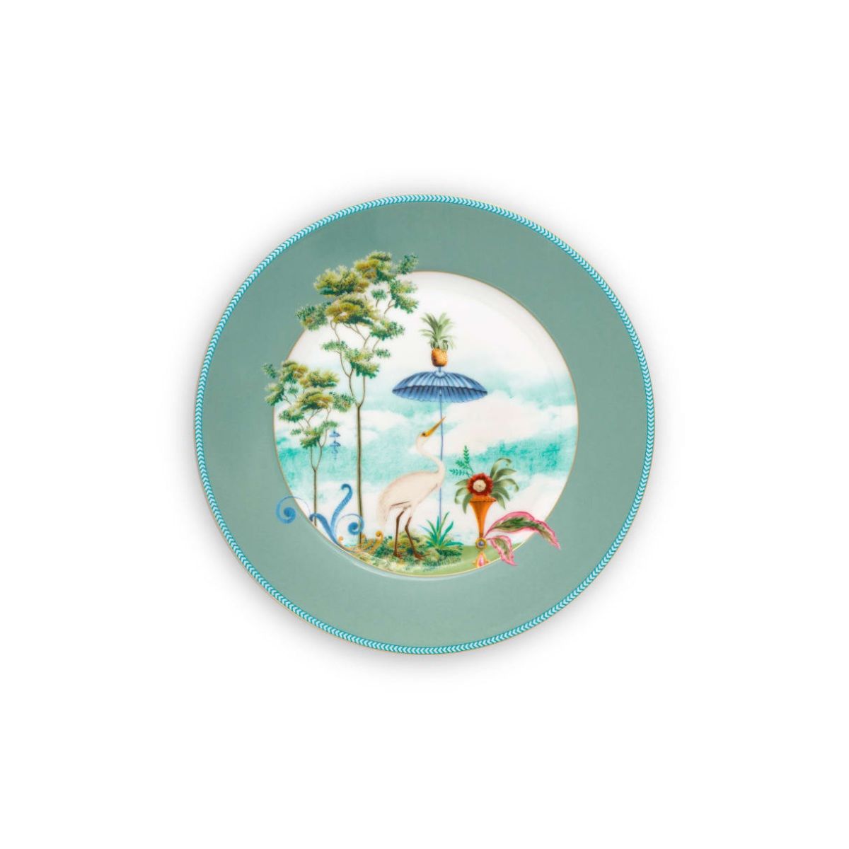 Plate Jolie Blue 21cm