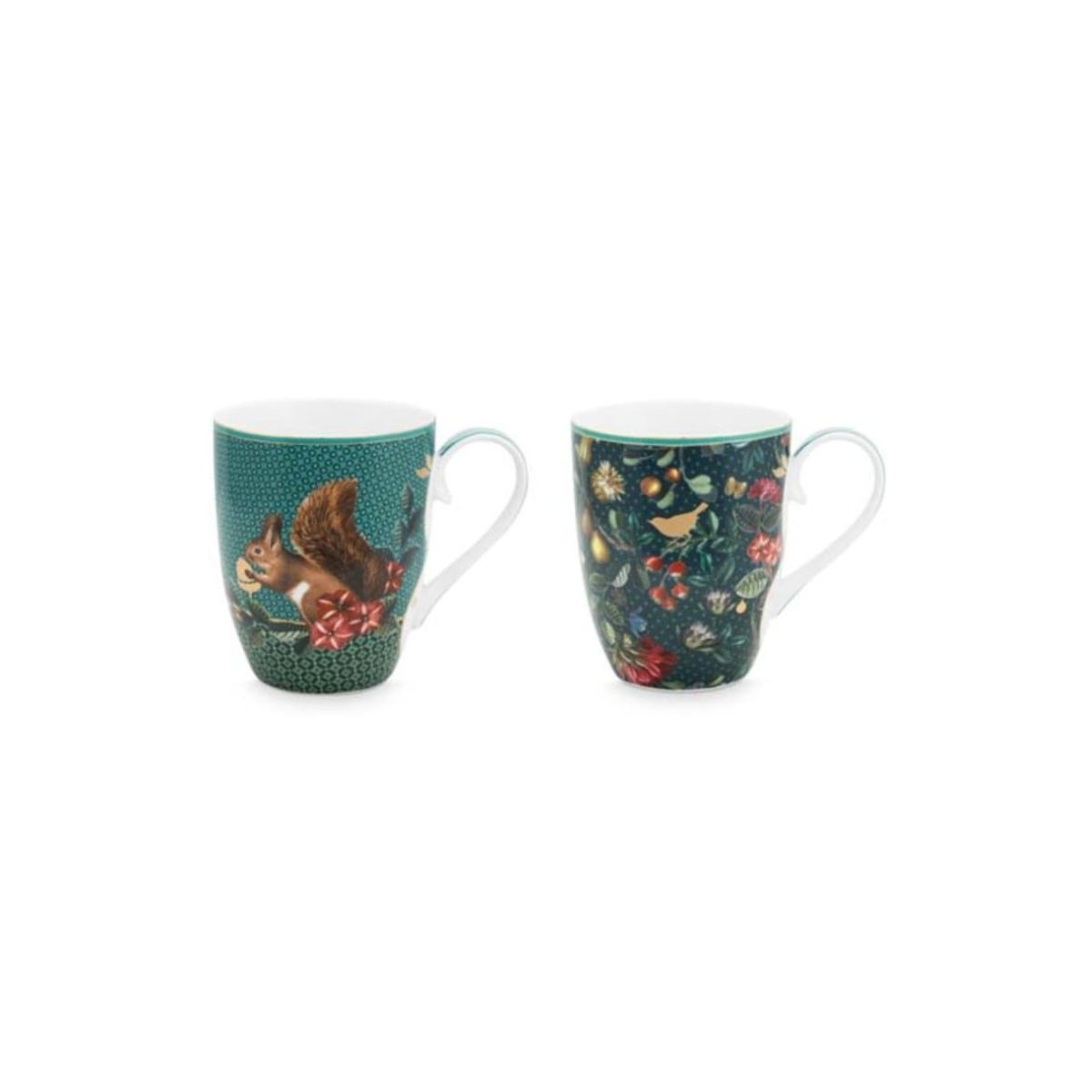 Set/2 Mugs Large Winter Wonderland 350ml