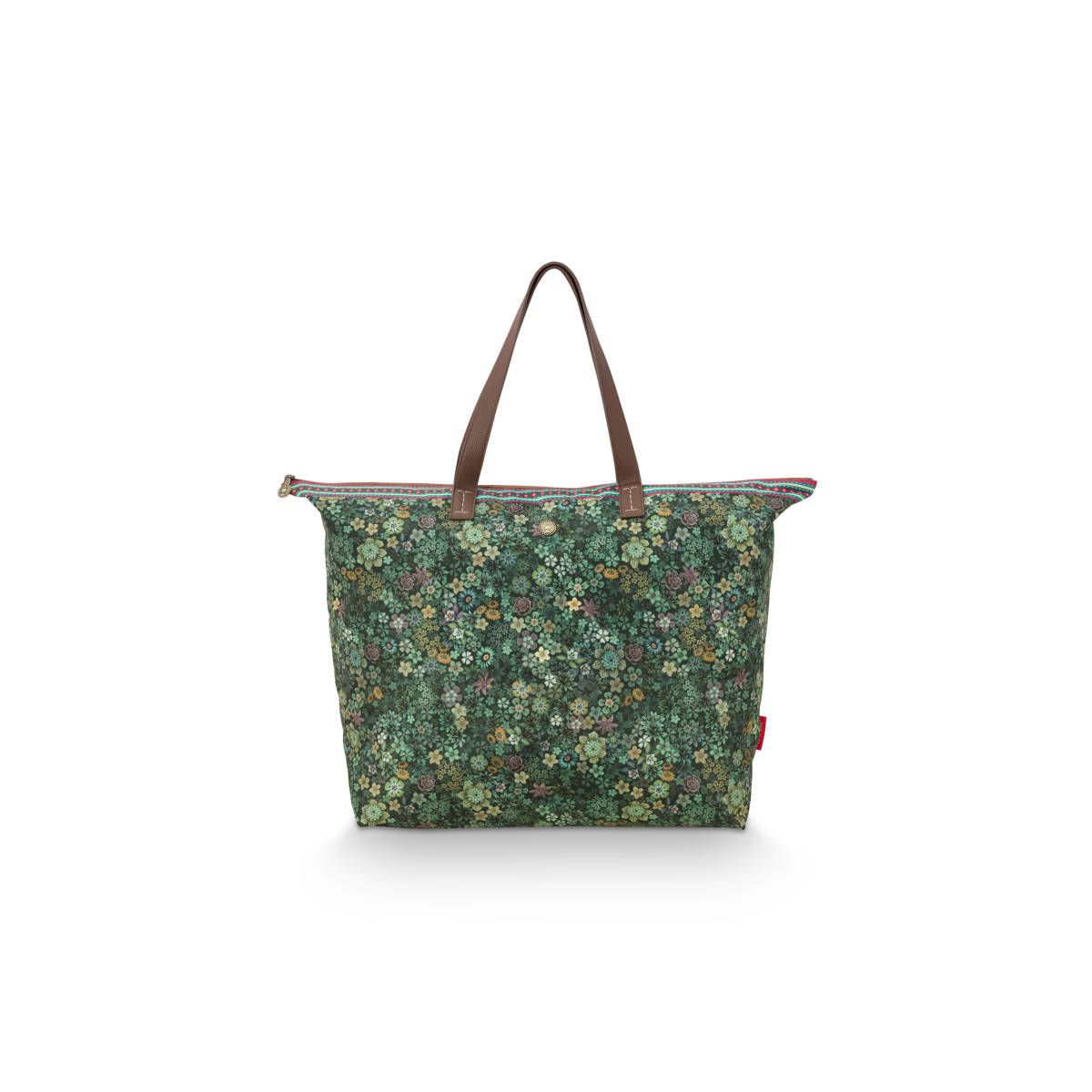 Tote Bag Tutti i Fiori Green 66x20x44cm