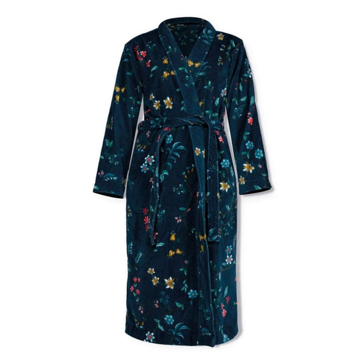 Pip Studio Badekåbe Les Fleurs Dark Blue XXL