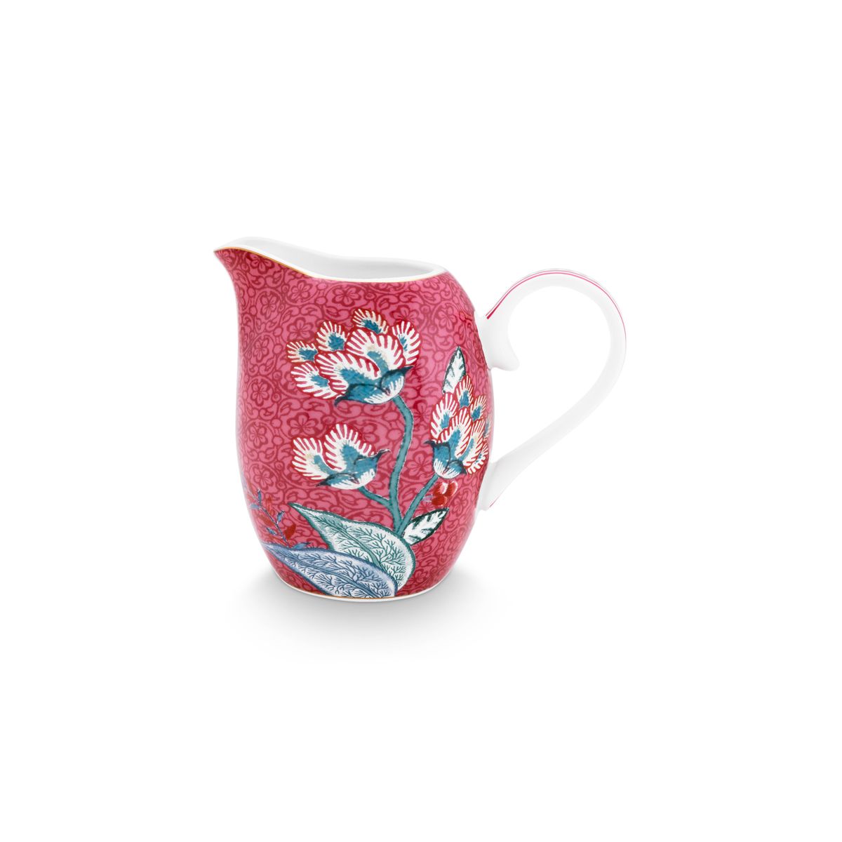 Jug Small Flower Festival Dark Pink 250ml