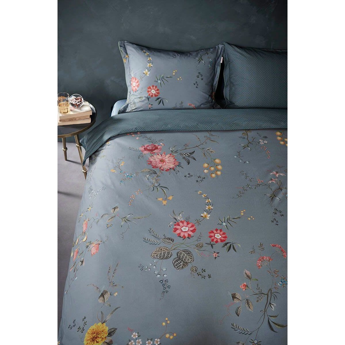 PIP Fleur Grandeur Blue 150x200+50x60 SVENSK STØRRELSE