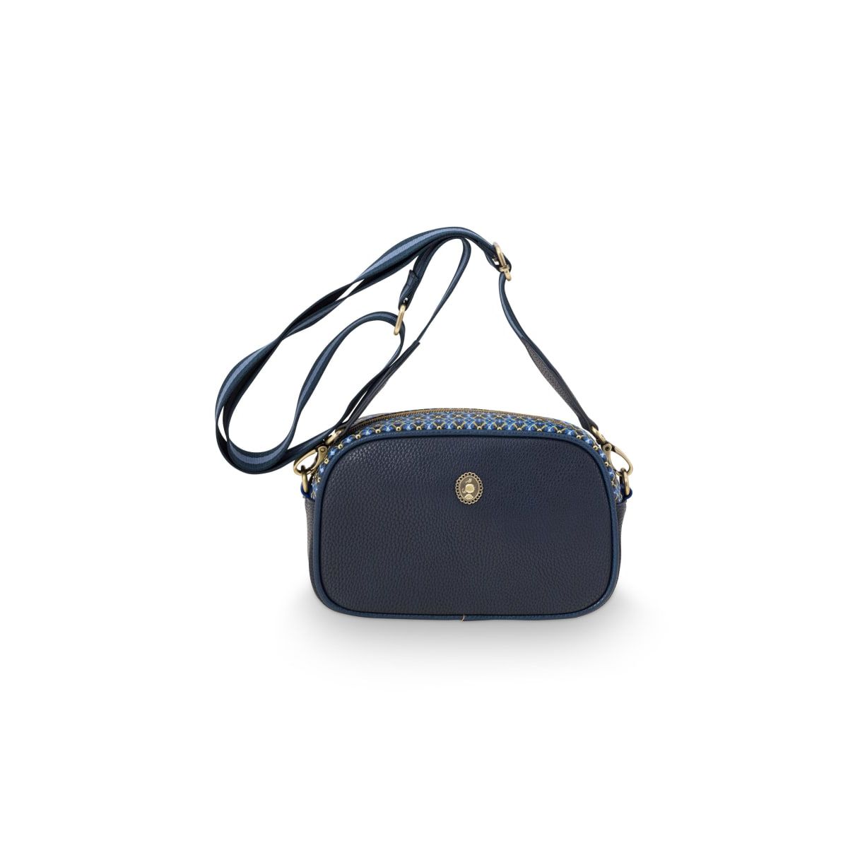 Frida Cross Body Bag Small Blue 21x6x13cm