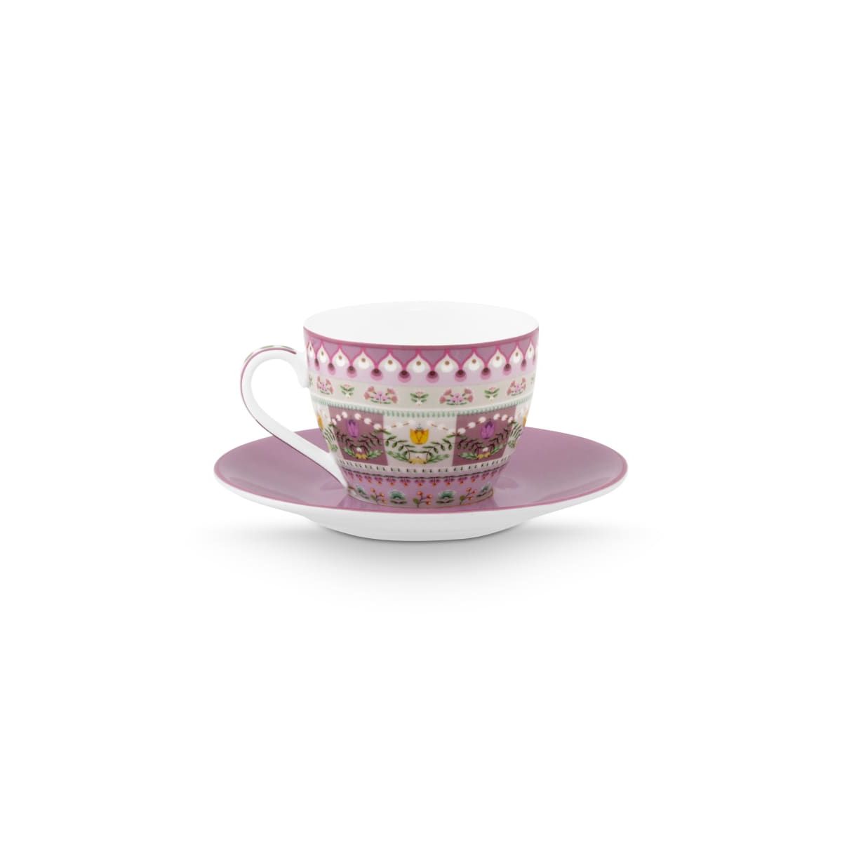 Espresso Cup and Saucer Lily&Lotus Moon Delight Multi 120ml