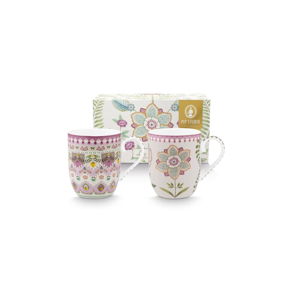 Set/2 Mugs Small Lily&Lotus 145ml