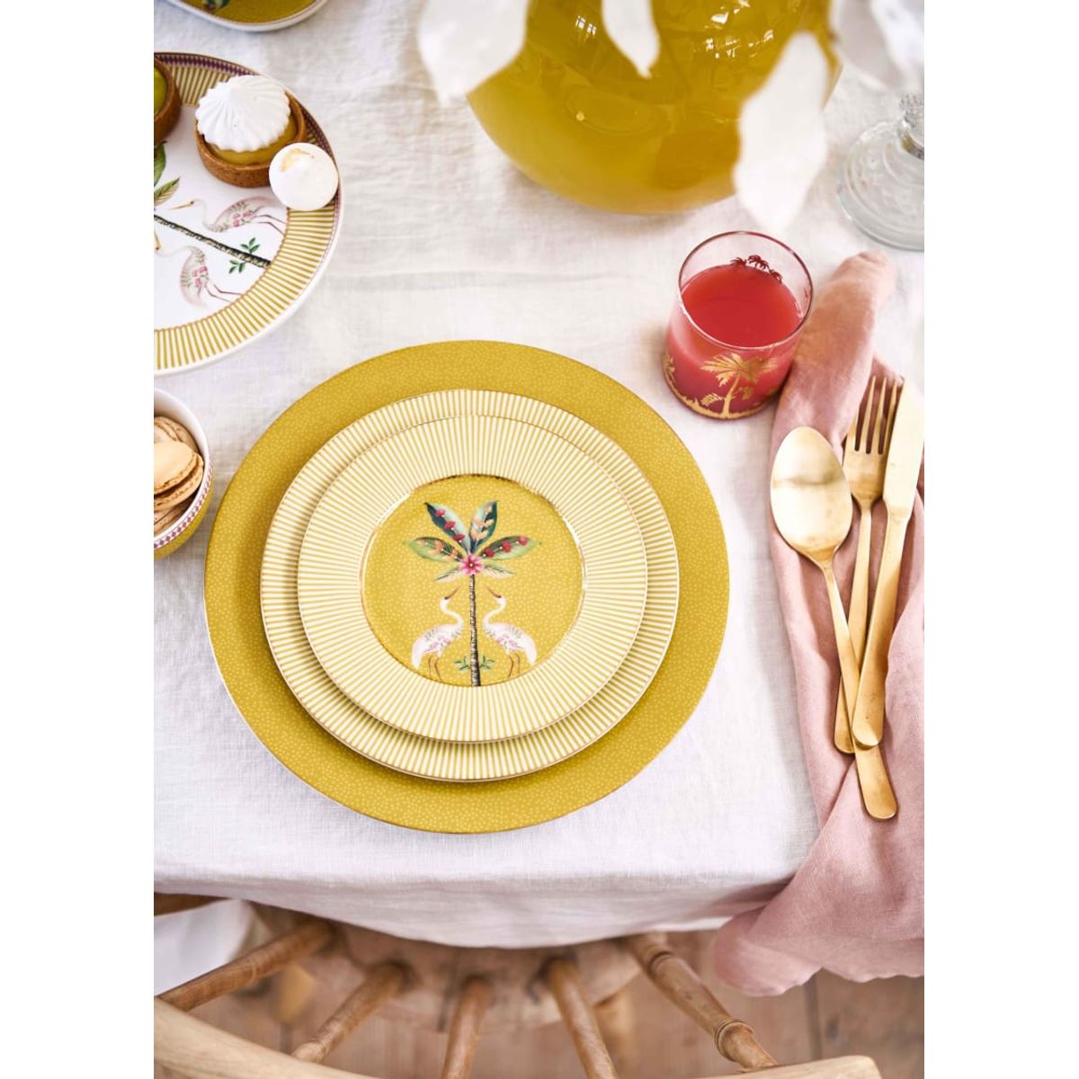 Plate La Majorelle Yellow 17cm