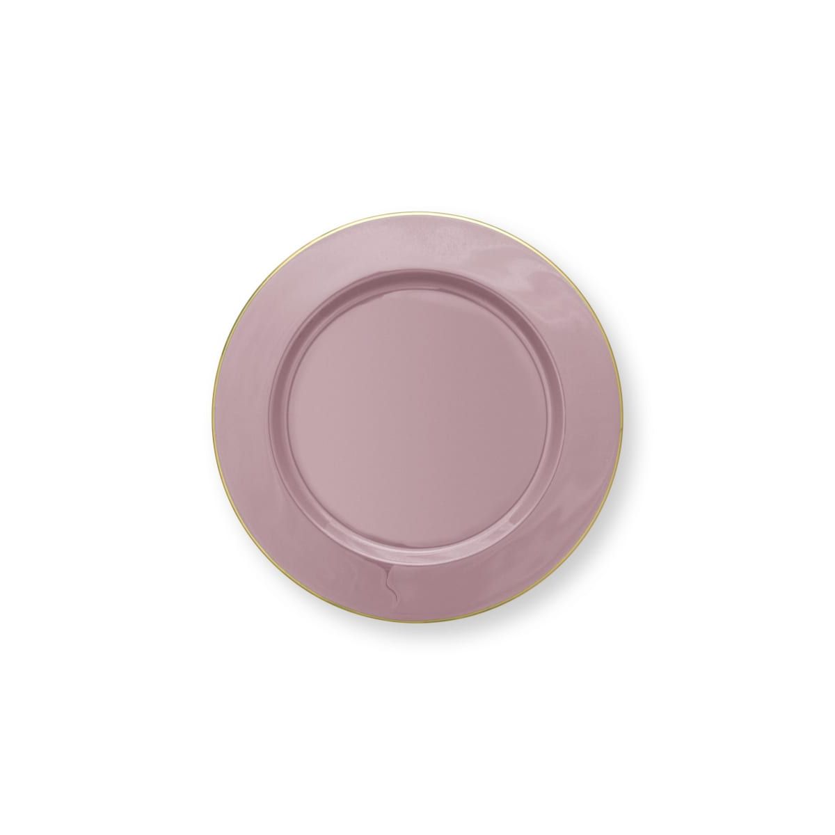 Plate Metal lilac 32 cm