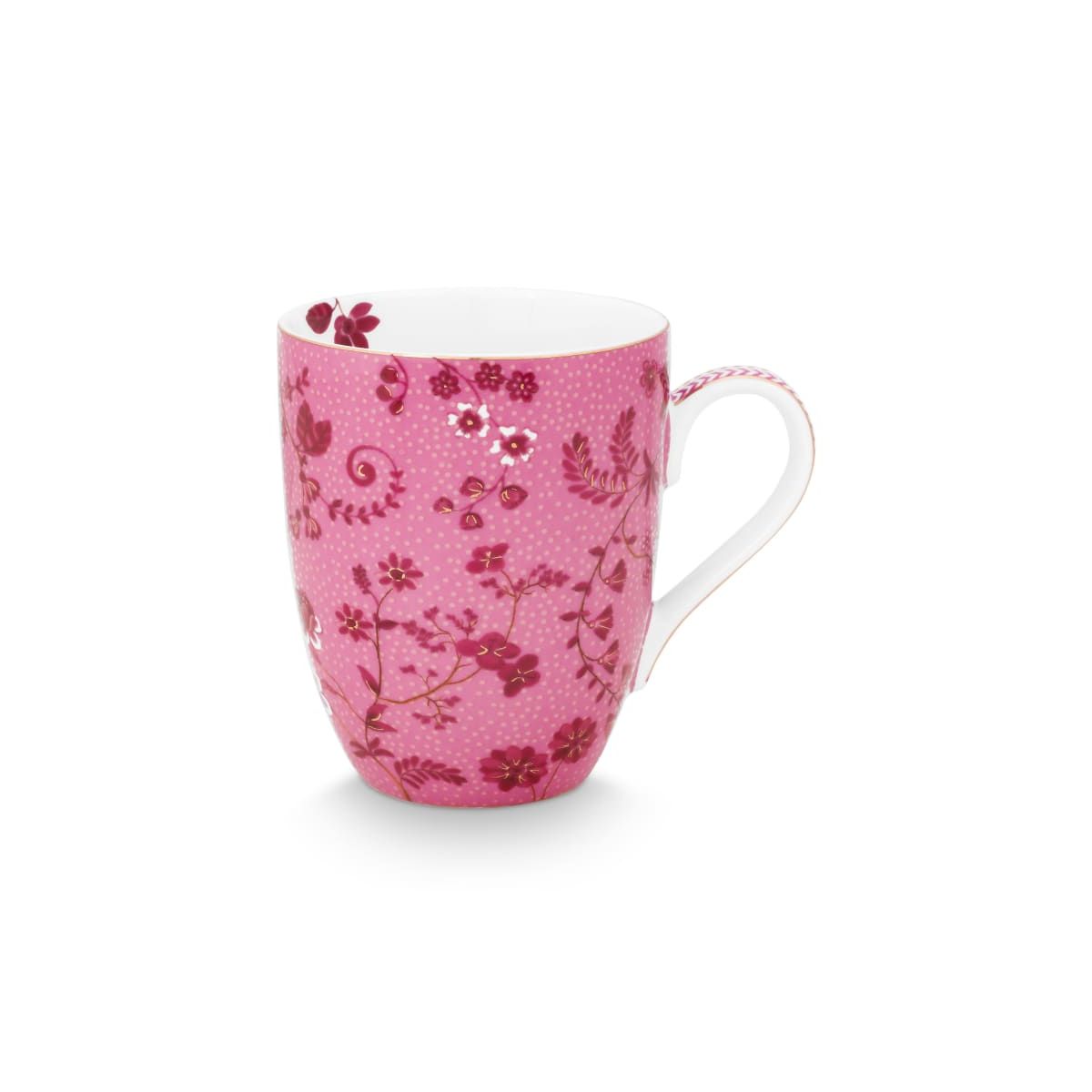 Pip Studio Mug Large Jolie Flowers Pink 350ml