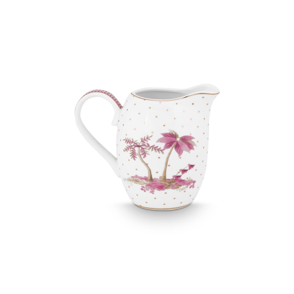 Pip Studio Jug Jolie Dots Gold Pink 250ml