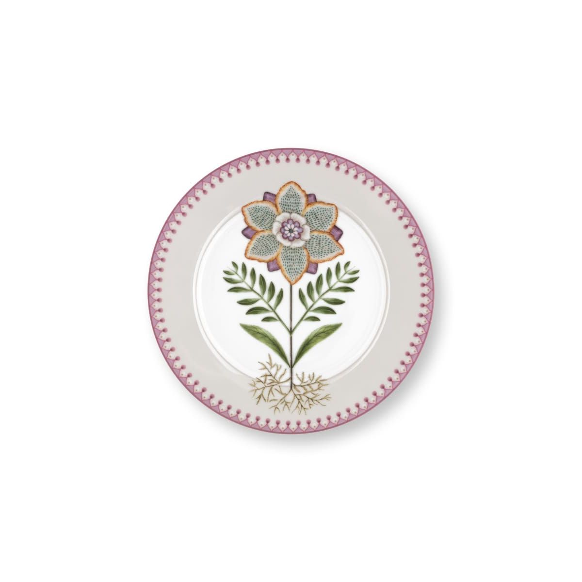 Plate Lily&Lotus Off White 21cm