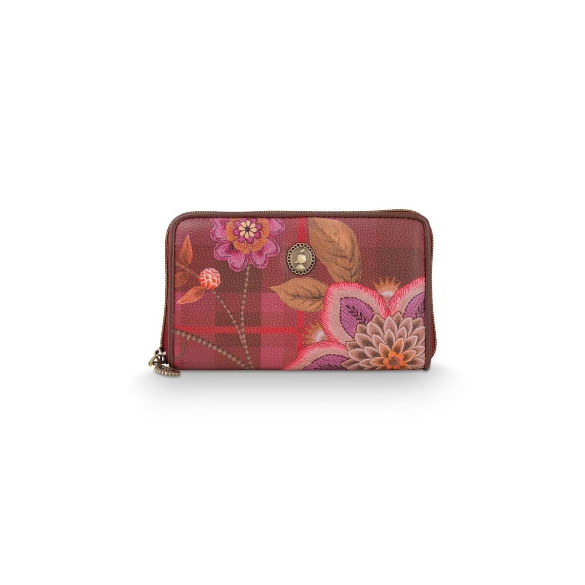 Willow Wallet Flores Felices Red 18x3x11cm