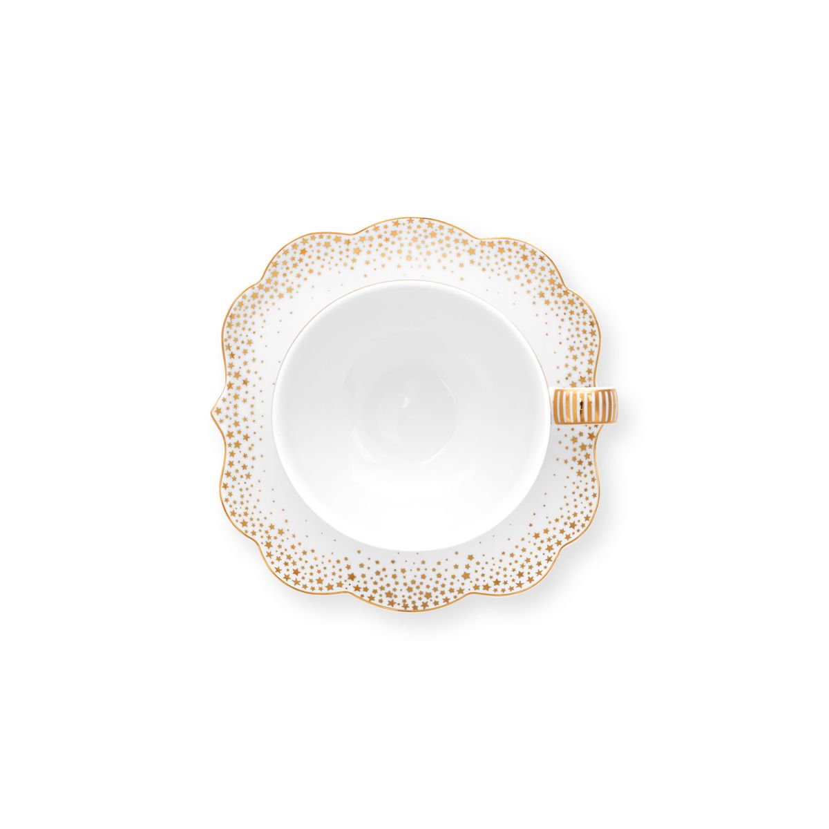 Espresso Cup and Saucer Royal Winter White 125ml