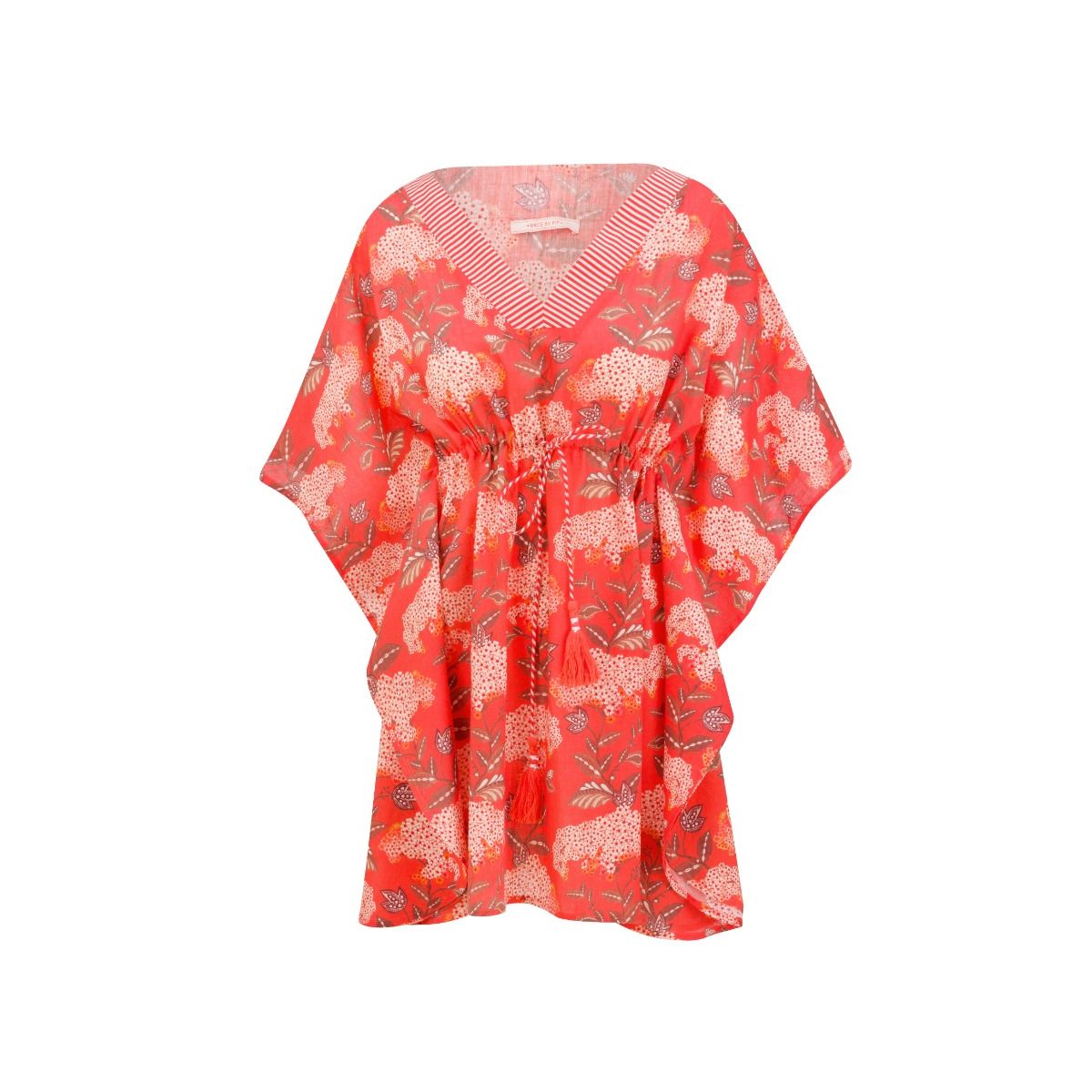 Tunic Flora Firenze Coral-Small