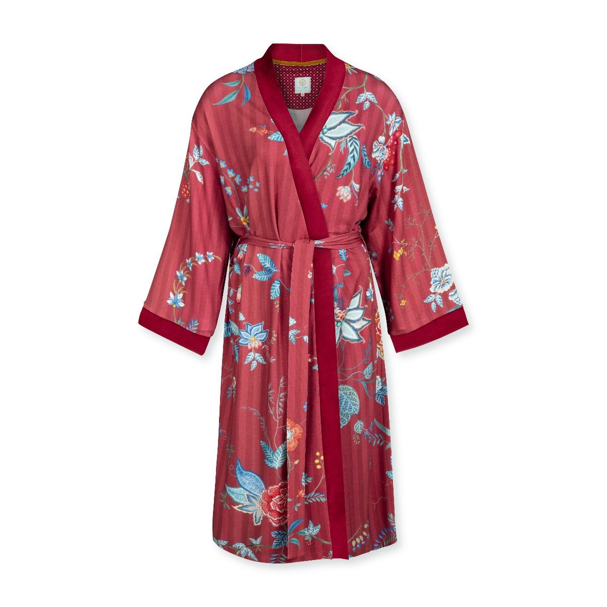 Pip Studio Kimono Naomi Flower Festival Big Red-X-Small