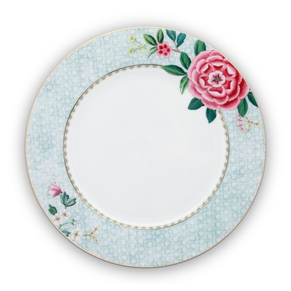 Plate Blushing Birds White 26.5cm