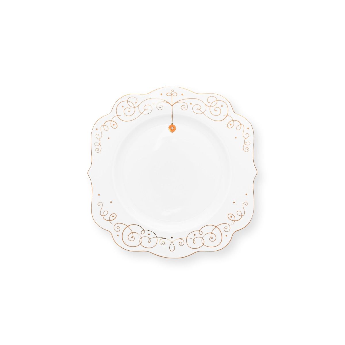 Plate Royal Winter White 28cm