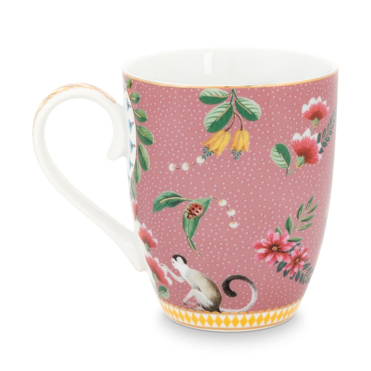 Pip Studio porcelæn La Majorelle stor kop pink - 350 ml