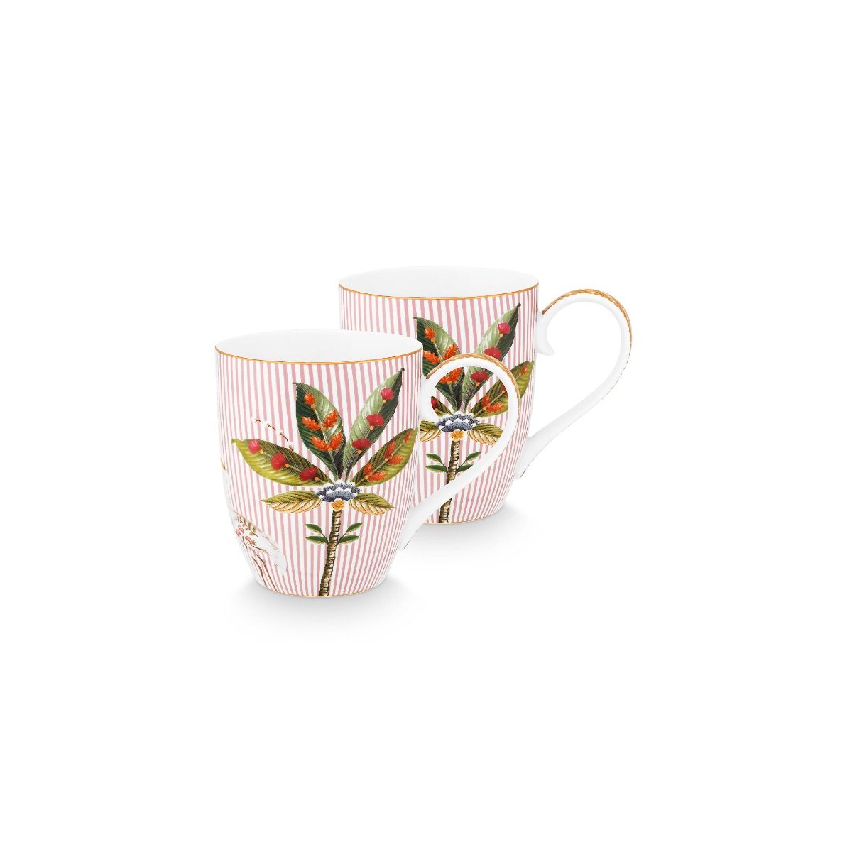 Set/2 Mugs XL La Majorelle Pink 450ml