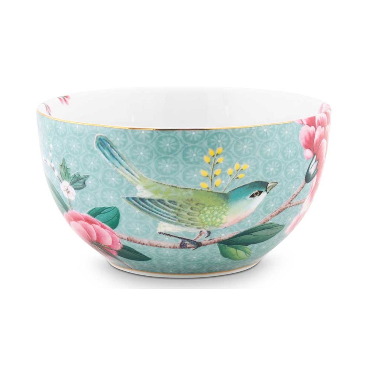 Bowl Blushing Birds Blue 12cm