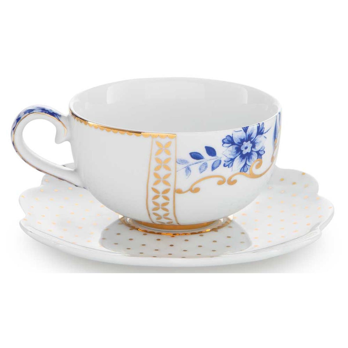 Espresso Cup & Saucer Royal White 125ml