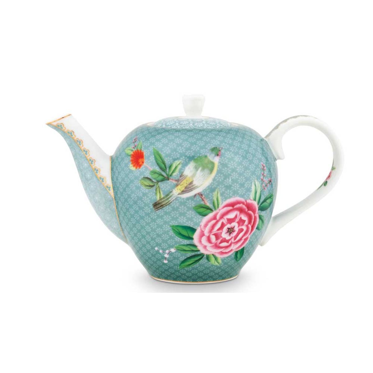 Pip studio Porcelæn Blushing Birds lilleTepotte blue