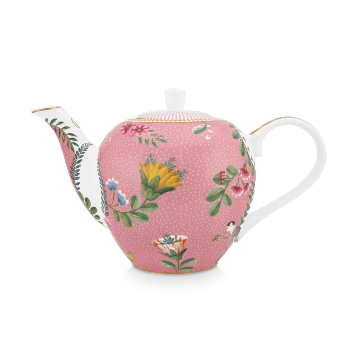 Pip Studio porcelæn La Majorelle lille pink tepotte - 750 ml