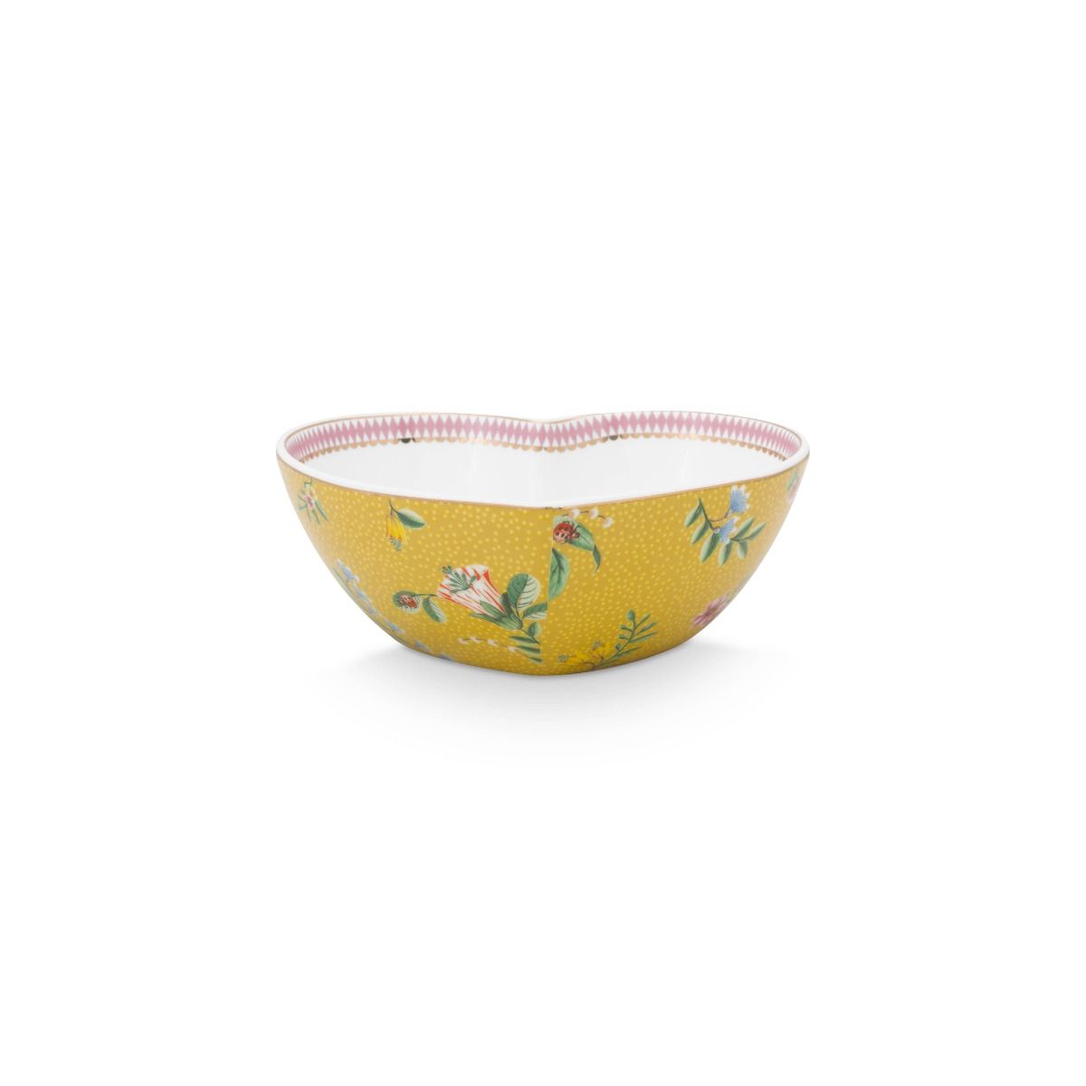 Baking Dish Heart La Majorelle Yellow 16x14.5x6cm