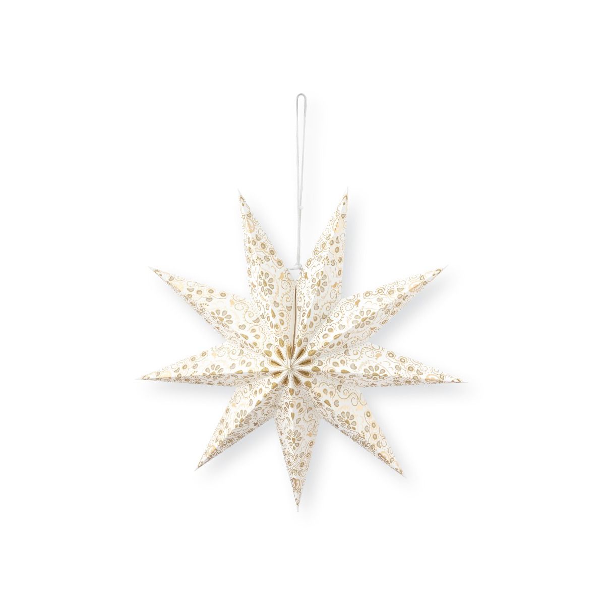 Christmas Star Paper Gold 60cm