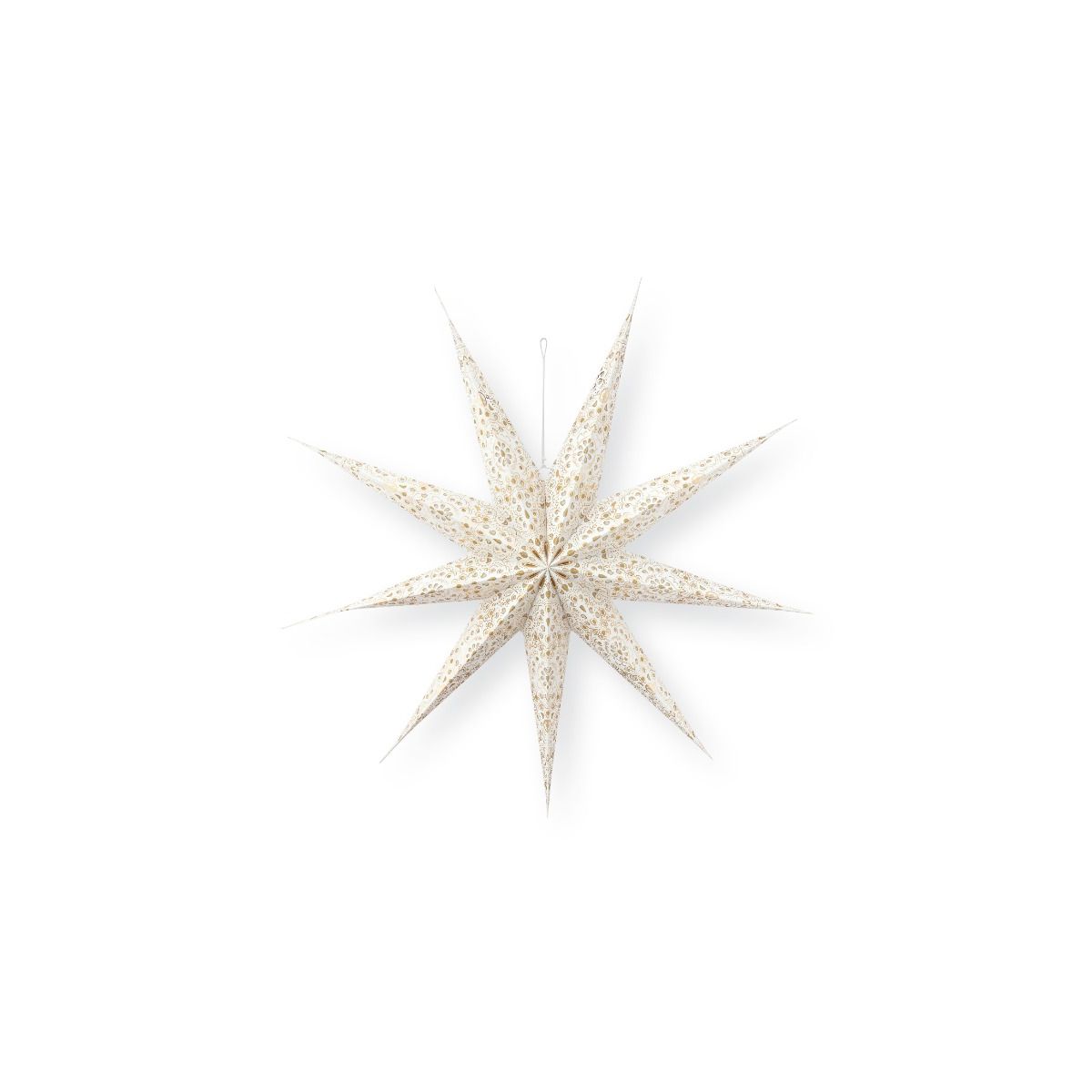 Christmas Star Paper Gold 110cm