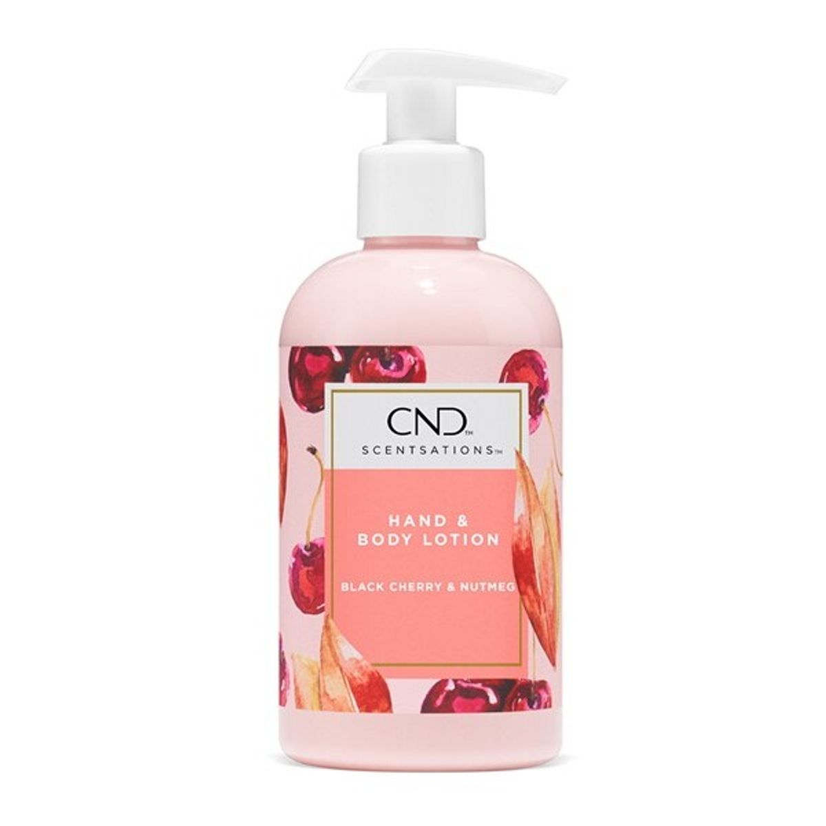 CND Scentsations, Hand & Bodylotion Cherry & Nutmeg, 245 ml.