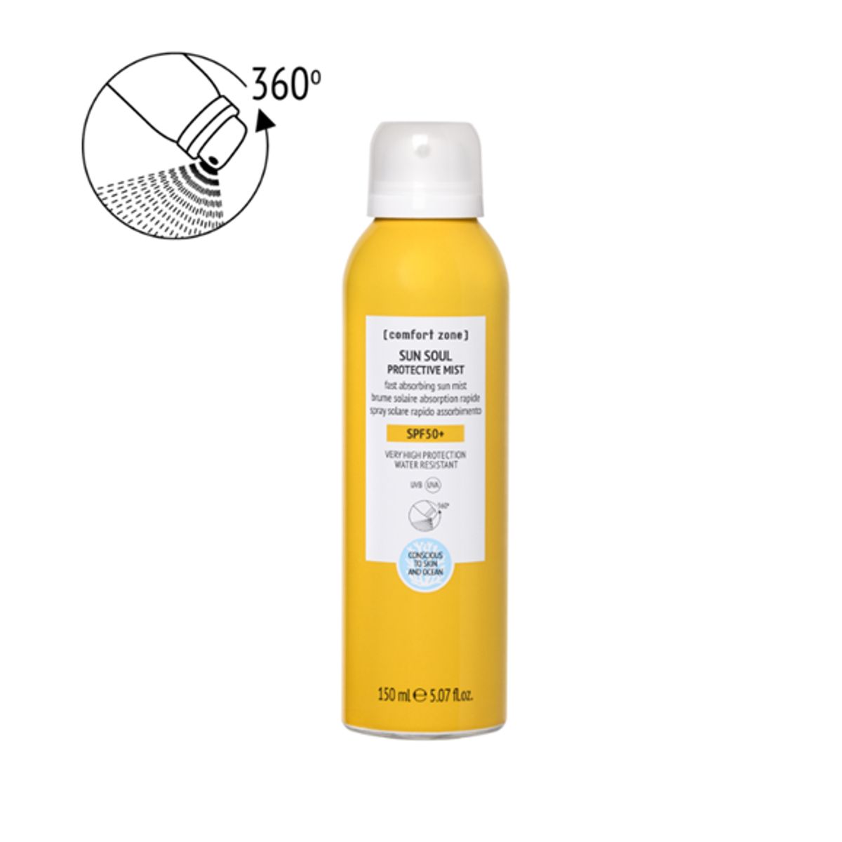 Comfort Zone, Sun Soul Protective Spray Mist SPF50