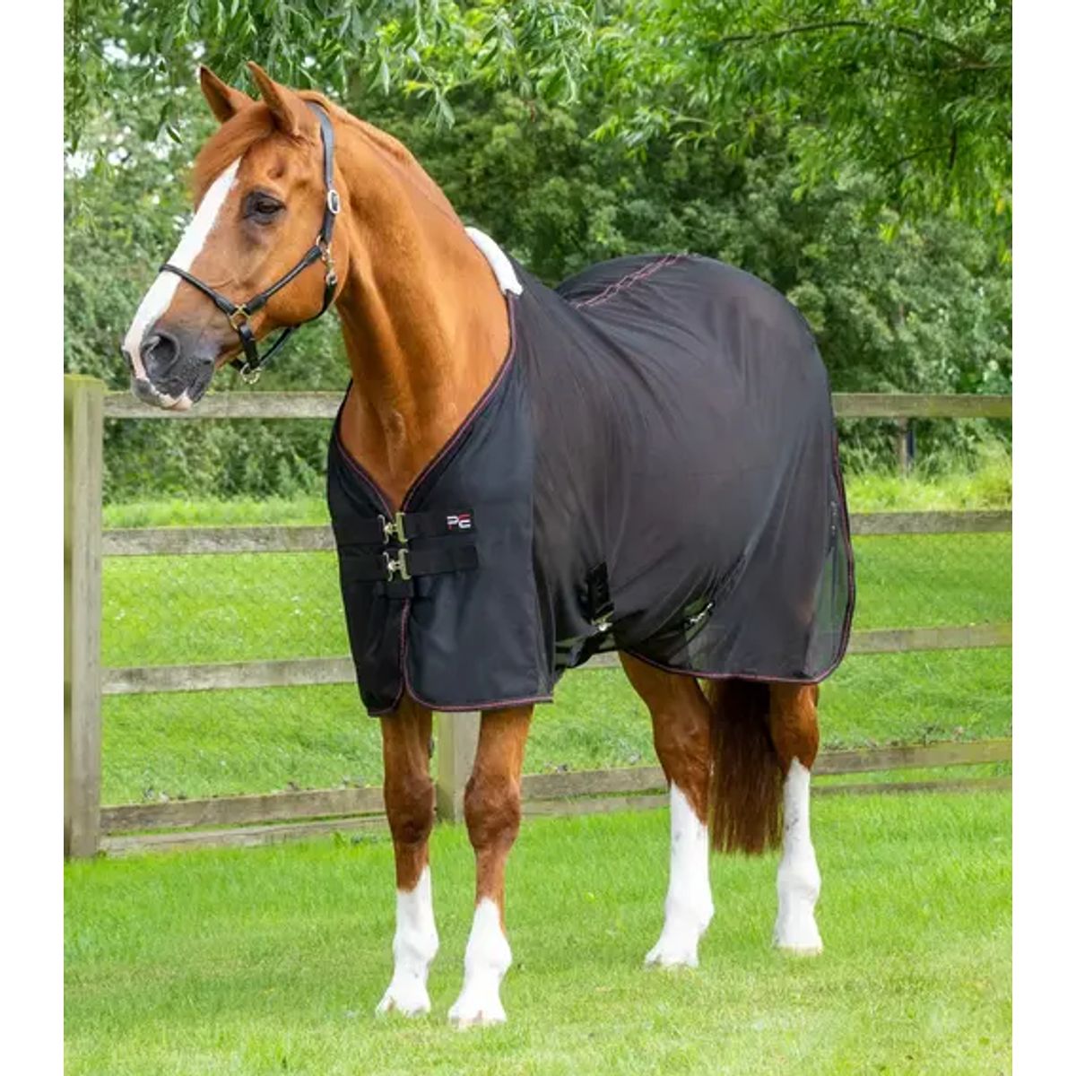 Premier Equine netdækken Ventoso - Sort - 6,0 135cm