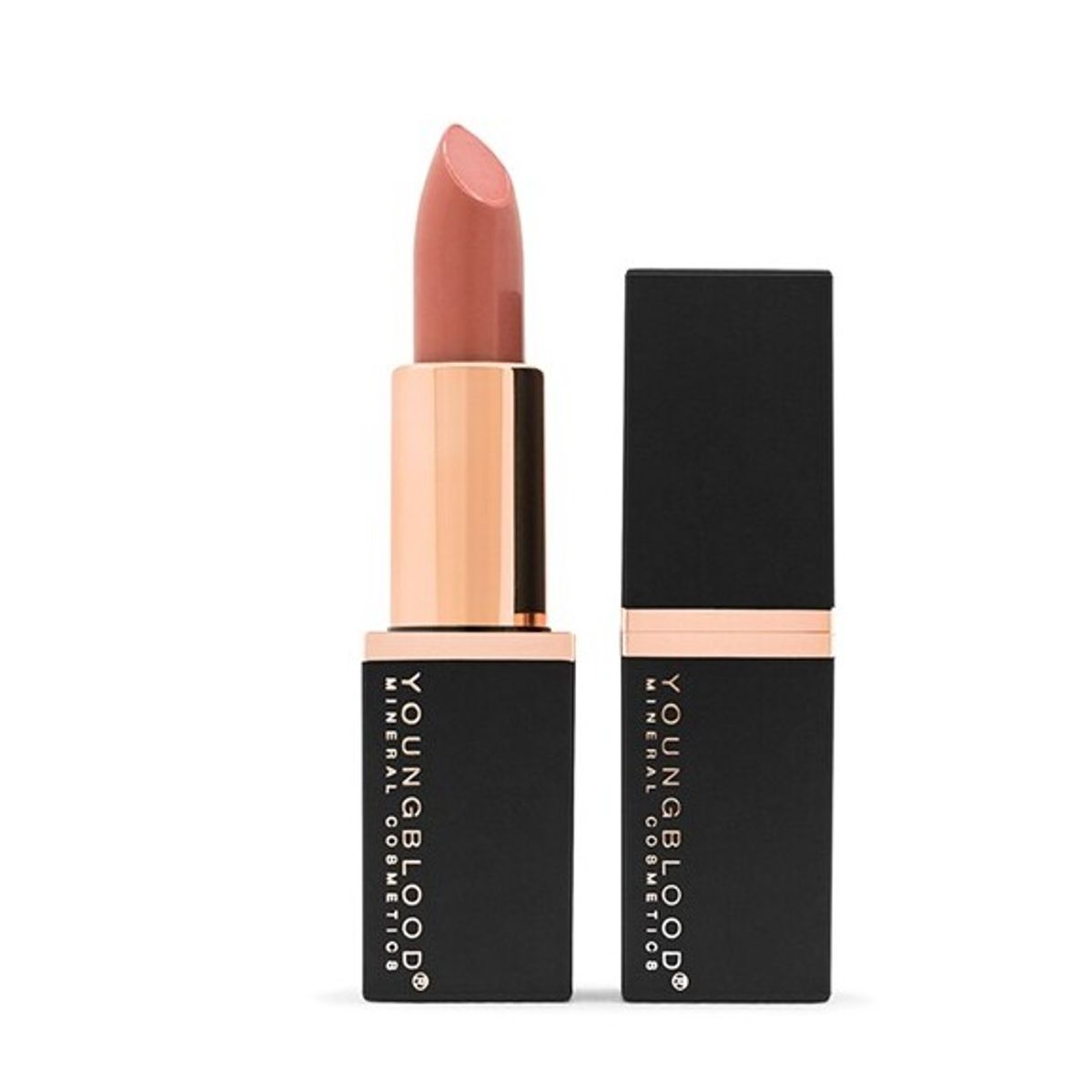 Youngblood, Mineral Créme Lipstick, Fv. Blushing Nude