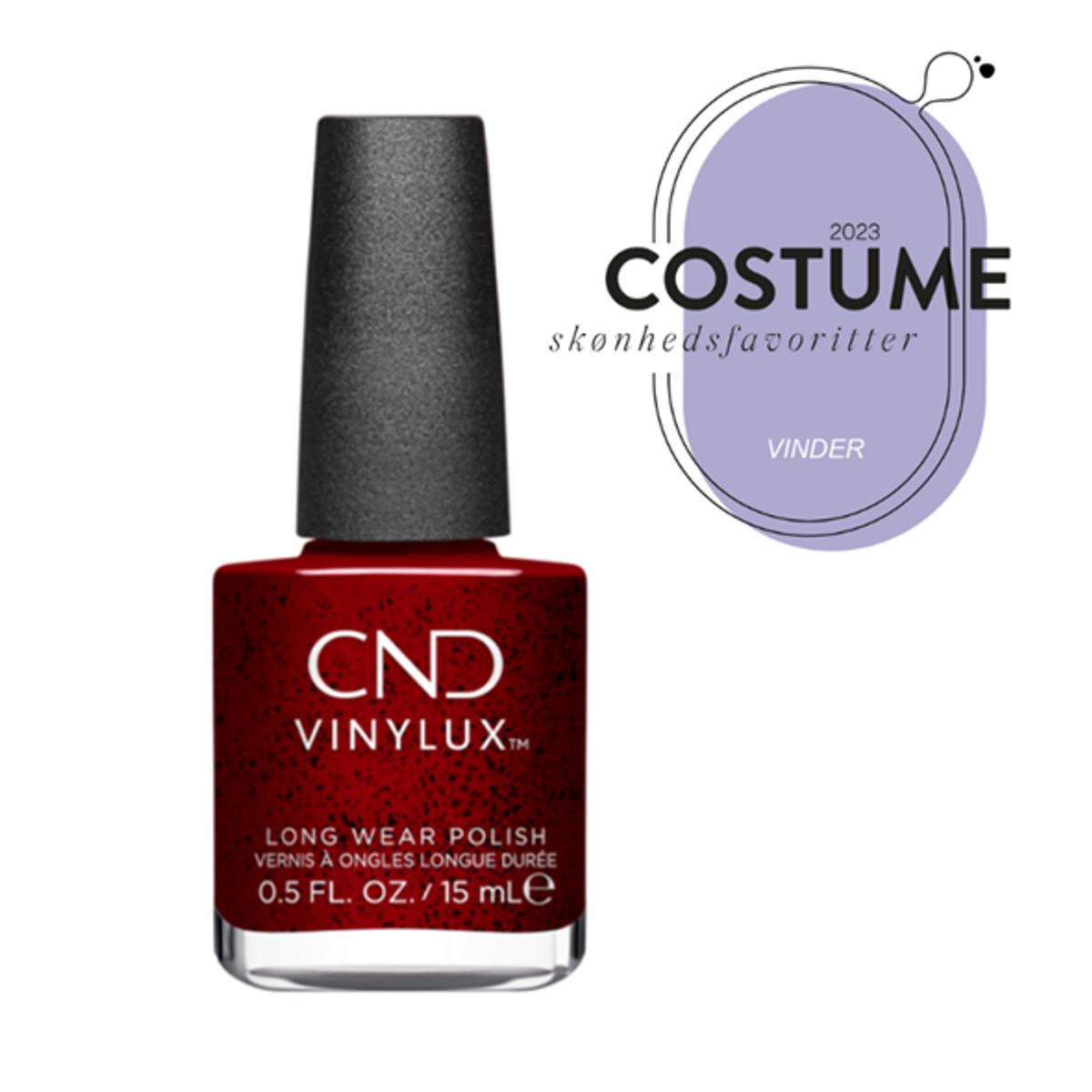 CND Vinylux Nailpolish, Fv. Needles & Red #453