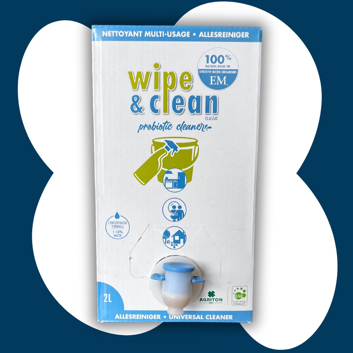 Wipe and Clean 2 L - Classic