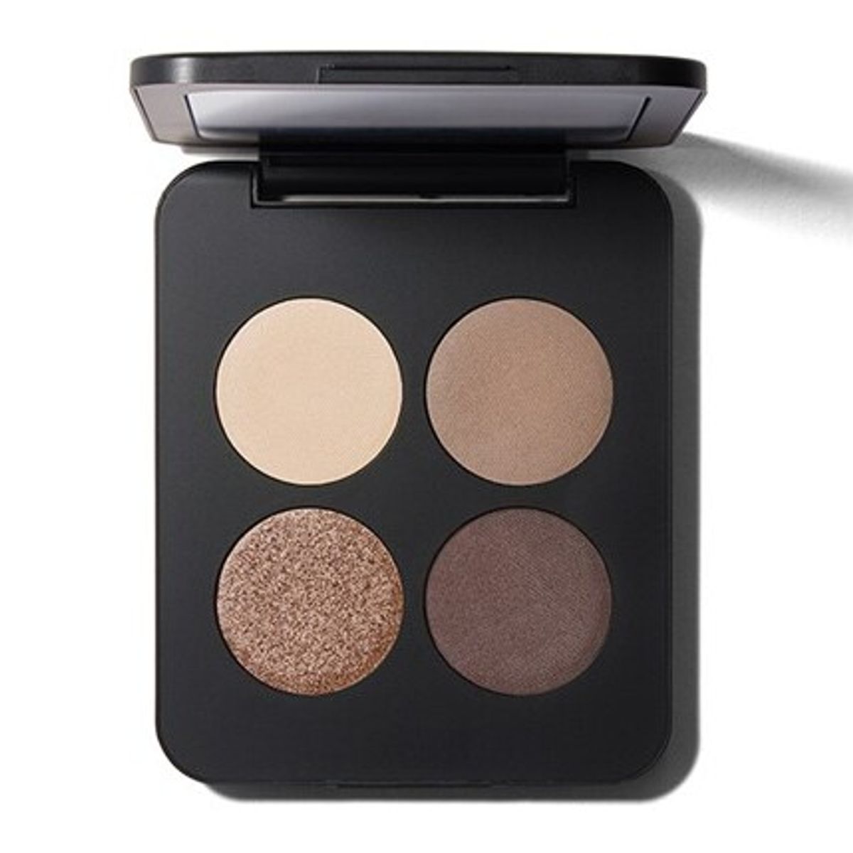 Youngblood, Pressed Mineral Eyeshadow Quad, Fv. Taupe Smoke