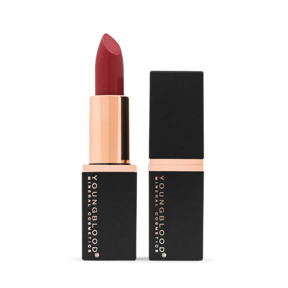 Youngblood, Mineral Créme Lipstick, Fv. Kranberry