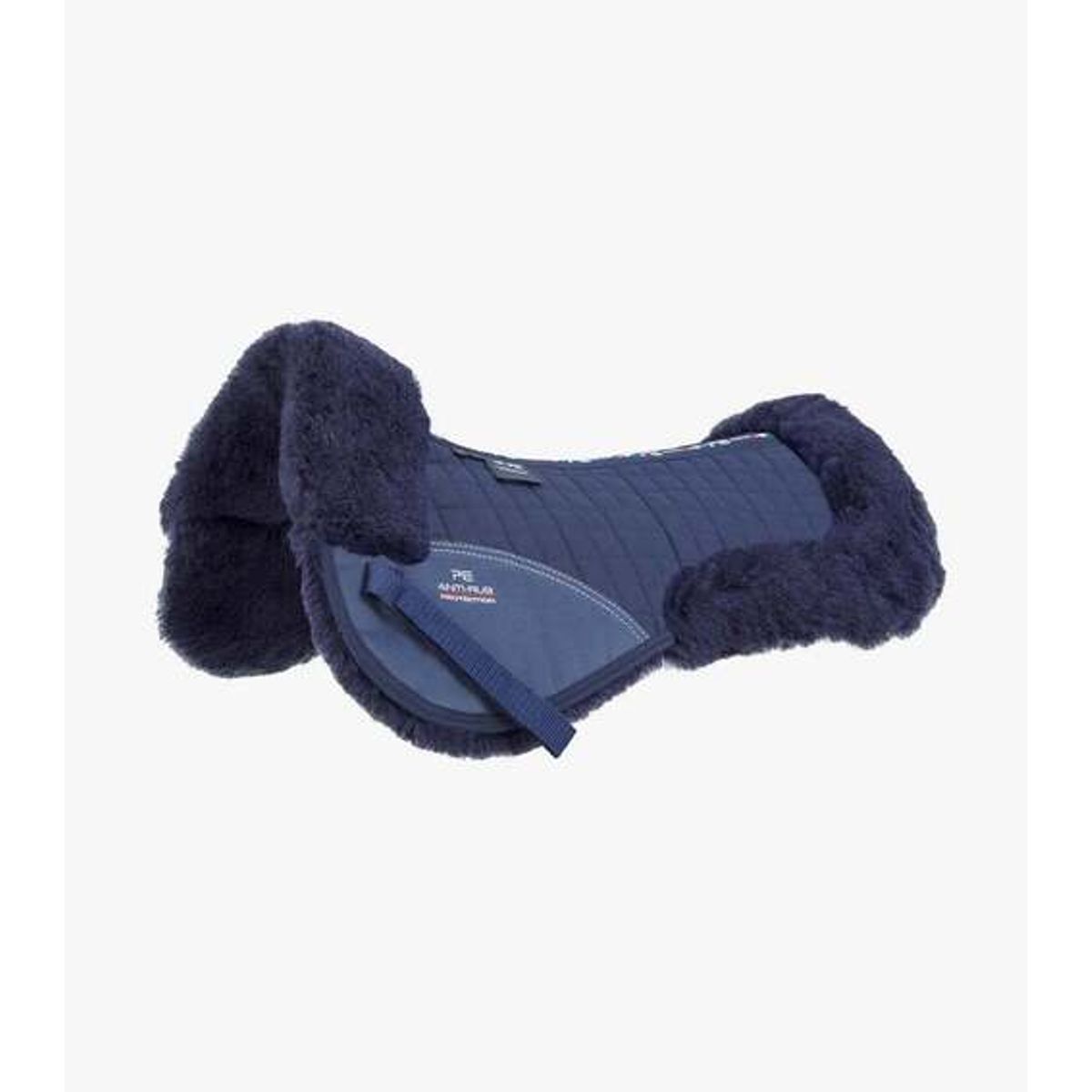 Premier Equine Merino Lammeskinds sadelpad - Navy/navy merino