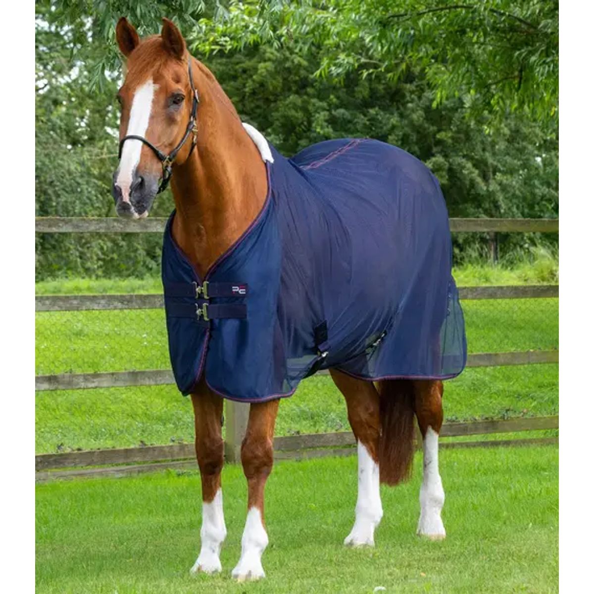 Premier Equine netdækken Ventoso - Navy - 6,0 135cm