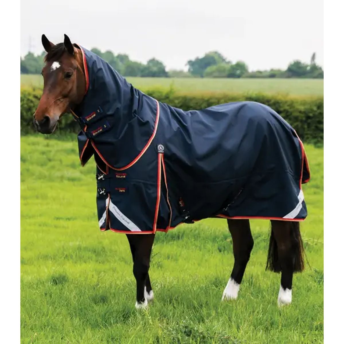 Premier Equine Buster Zero 0g Turnout dækken - Navy - 6,3" (140cm)