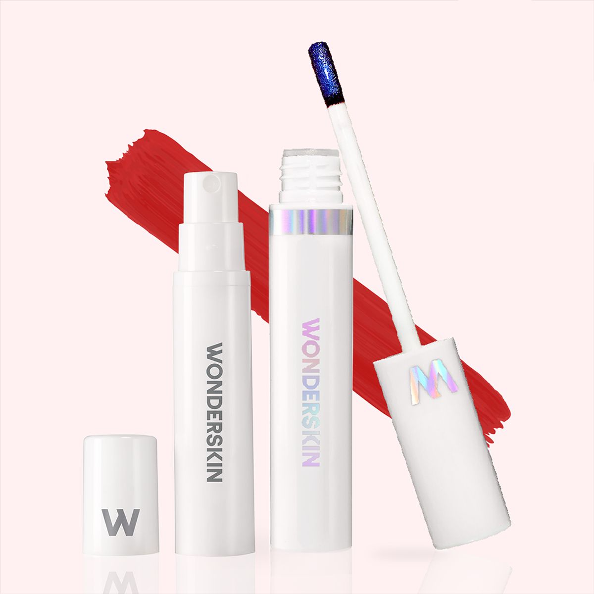 Wonderskin, Wonder Blading Lip Stain Kit, Fv. Hayley, 4 ml. - Holdbar læbestift, Bløde læber, læbestift