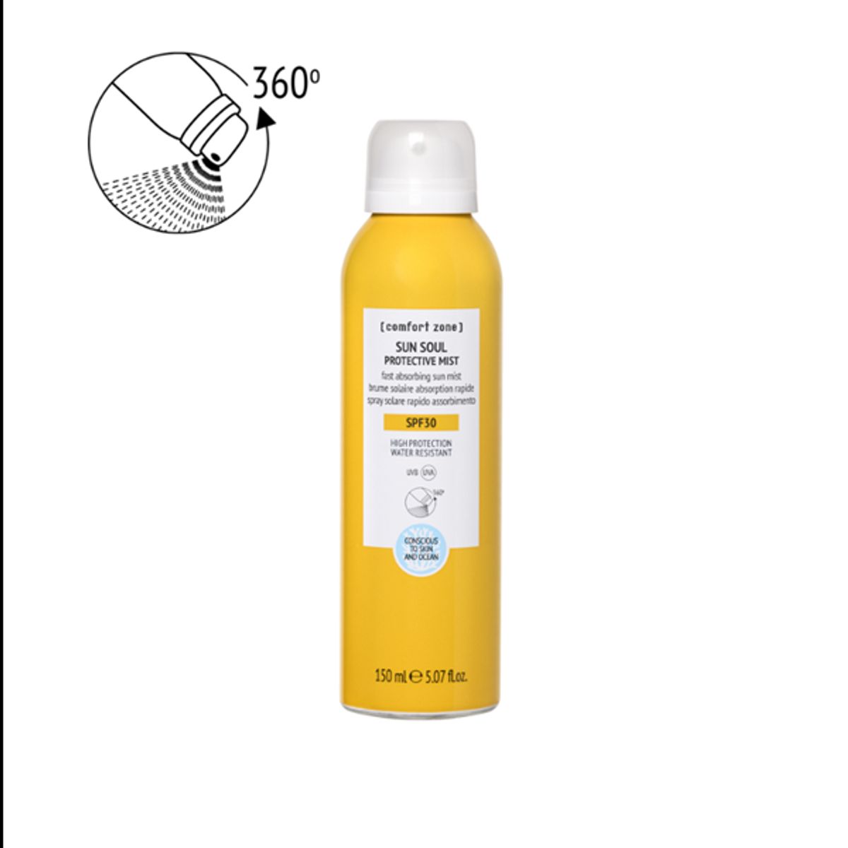 Comfort Zone, Sun Soul Protective Spray Mist SPF30