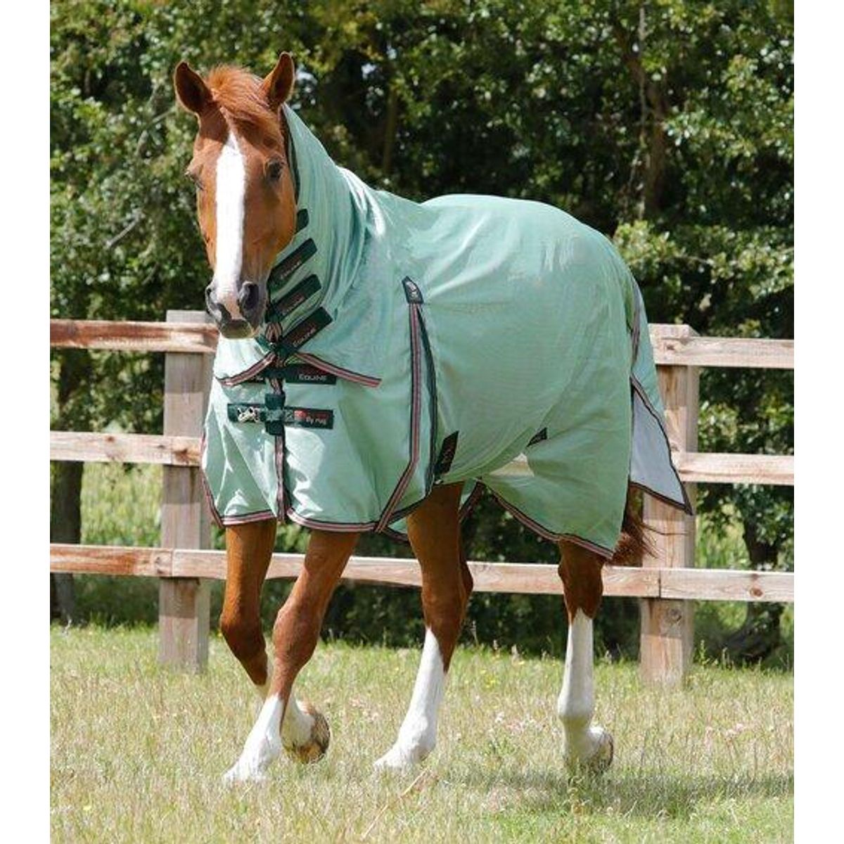 Premier Equine Combo Mesh Air insektdækken - Mint Grøn - 6,3" (140cm)