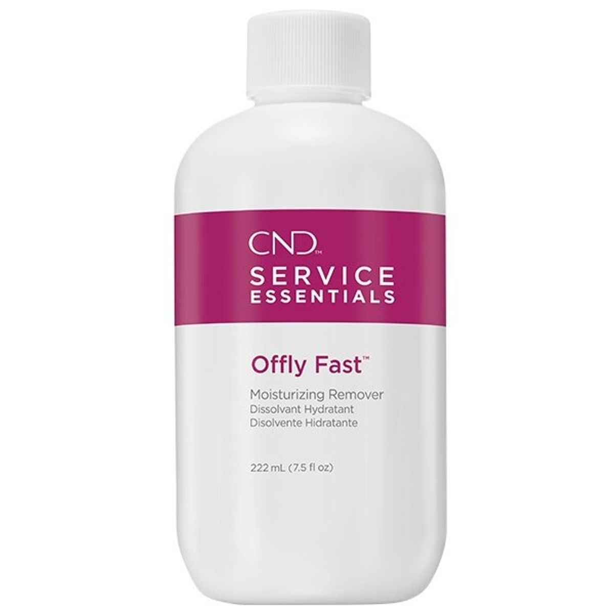 CND, Offly Fast Moisturizing Remover, 222 ml.