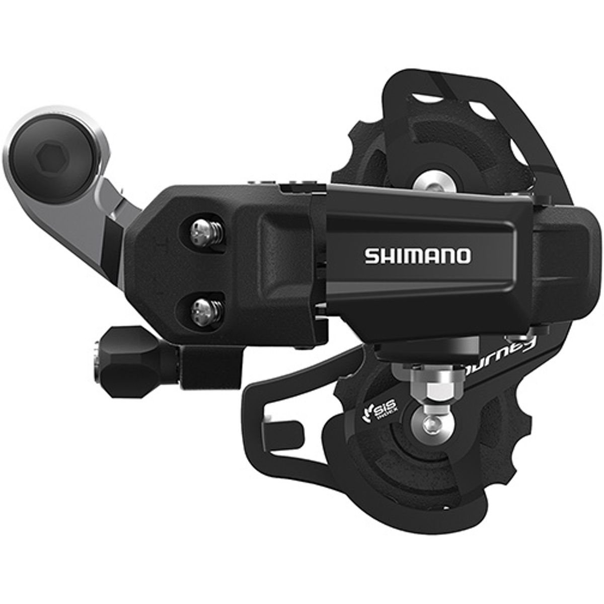 Shimano Bagskifter 6/7 Speed SS - RD-TY200 Tourney - Sort