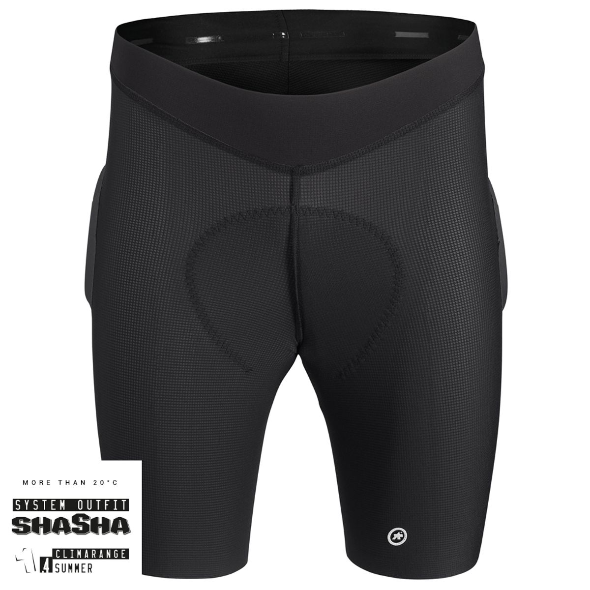 Assos MTB Trail Liner Shorts - Inderbuks (Dame) - sort